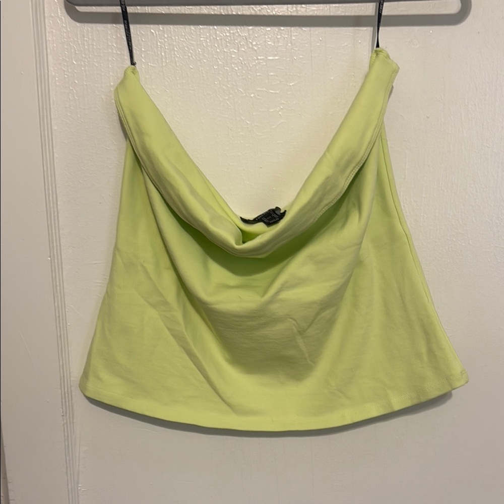 Forever 21 Lime Green Drape Camisole